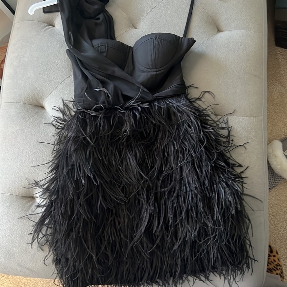 ASOS Feather Dress Size 1